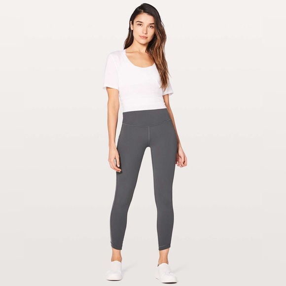 NEW Lululemon Wunder Under Hi-Rise 7/8 Tight (Awaken) 25" Yoga Run Gym Active - Picture 2 of 14